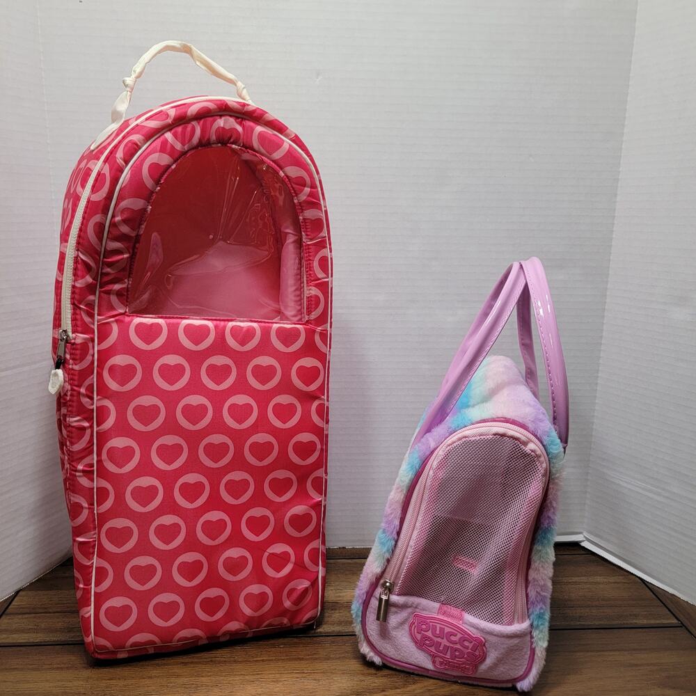 Set of 2 Carriers: for an 18 Inch Doll & a Doll Pet